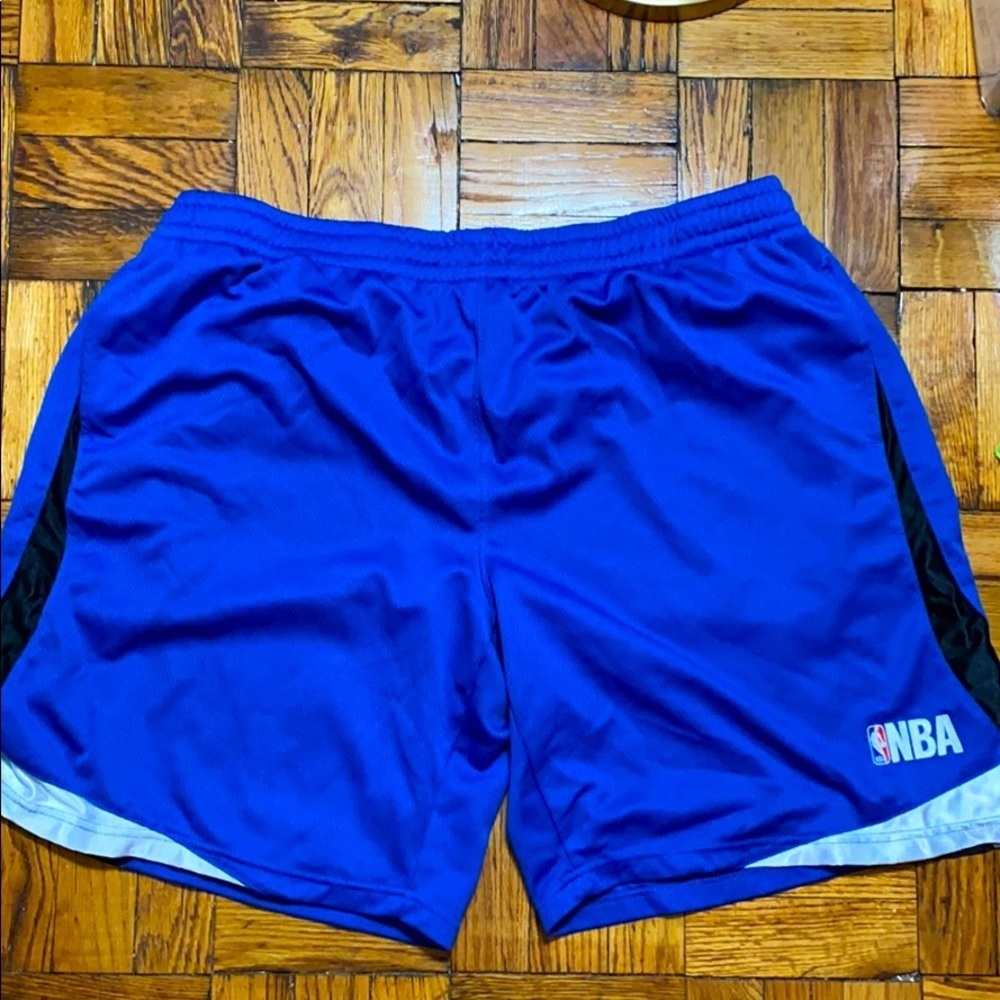 NBA blue shorts with pockets size: 2XL